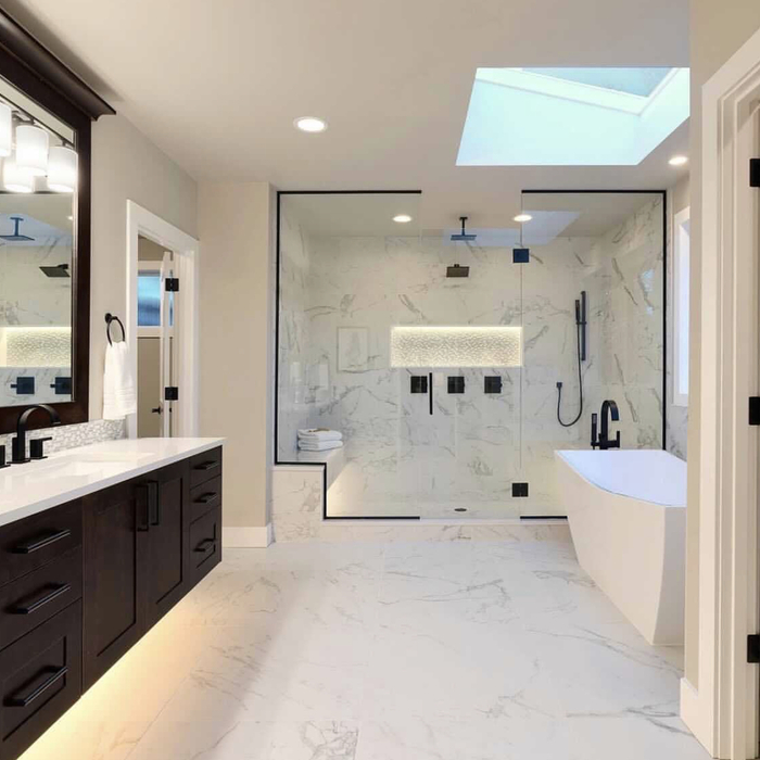 Bathroom remodeling project 11 by Evolves Construction