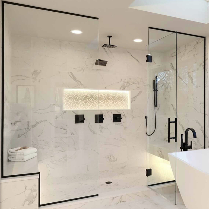 Bathroom remodeling project 12 by Evolves Construction