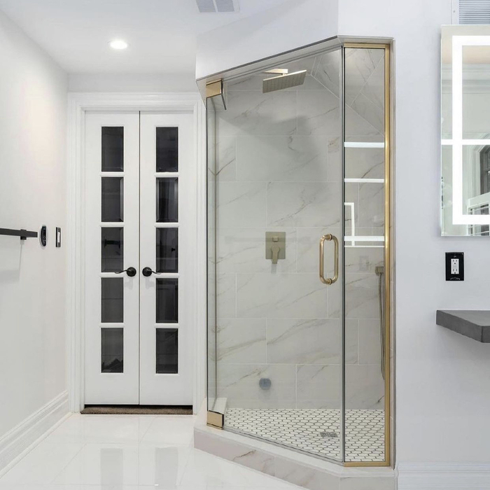 Bathroom remodeling project 18 by Evolves Construction