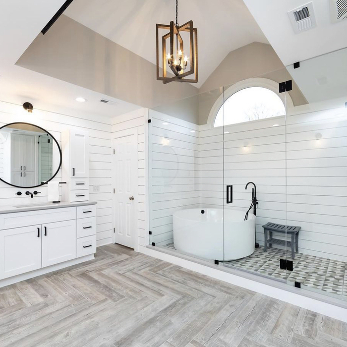 Bathroom remodeling project 26 by Evolves Construction