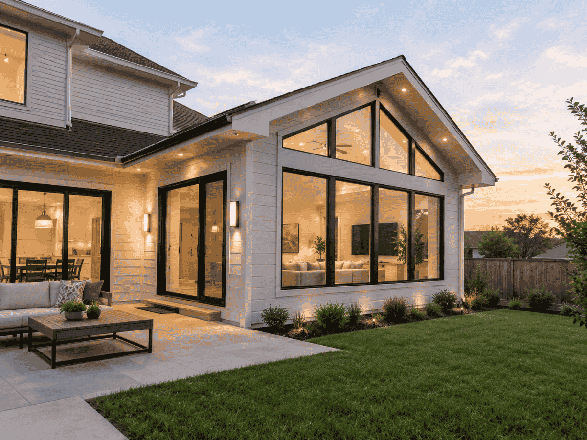 Home addition construction in Miami-Dade